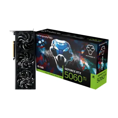 Grafična kartica nVidia RTX5060Ti Gainward Python III - 8GB GDDR7 (NE7506T019P1-GB2062T)