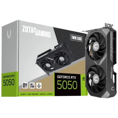 Grafična kartica nVidia RTX5050 Zotac Twin Edge - 8GB GDDR6 (ZT-B50500E-10M)