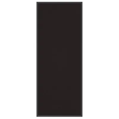 vidaXL Predpražnik črn 60x150 cm