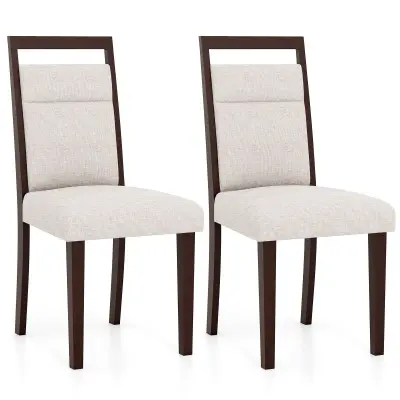 Komplet oblazinjen stol za kuhinjo Jedilni stoli 2 kosa