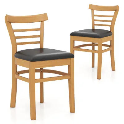 Set Umetno usnje Jedilni stoli 2 kosa