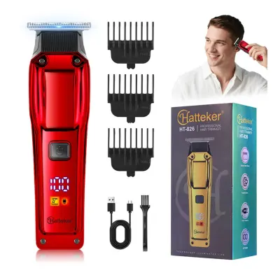 LCD Digitalni Zaslon USB Polnilni Strižnik Las - Profesionalni Brezžični Red