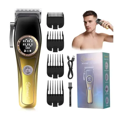 Brezžični električni strižnik las - USB polnjenje, nastavljiva dolžina Gold