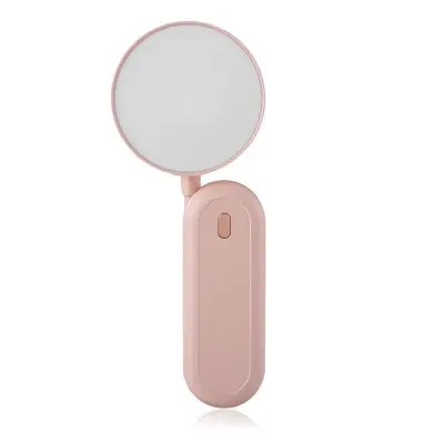 Ustvarjalna LED zložljiva namizna svetilka - prenosna, nastavljiva in polnilna Pink