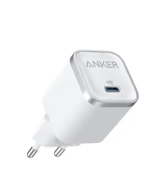 Adapter ANKER NANO USB-C, 45 W, bel