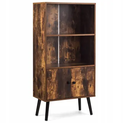 KNJIŽNICA KOMODA S POLICAMI SKANDINAVSKI SLOG