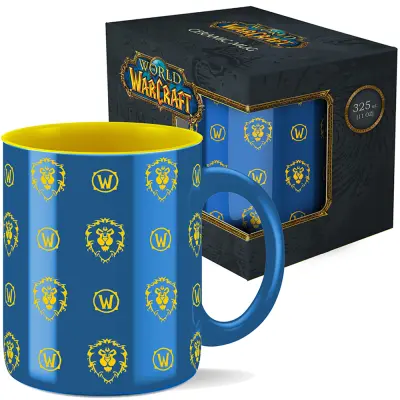 Skodelica World of Warcraft: Alliance (vzorec), 11 OZ (330 ml) z darilno embalažo