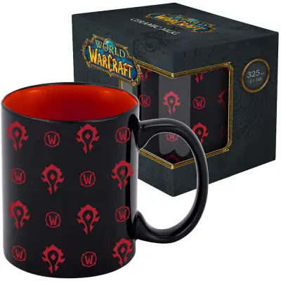 Skodelica World of Warcraft: Horde (vzorec) – 330 ml, z darilno embalažo