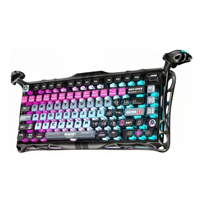 GravaStar Mercury V75 Pro Cyberpunk / Žična Magnetna Tipkovnica / Gateron Magnetic Jade