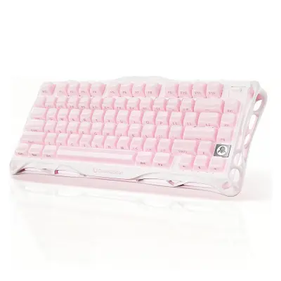 GravaStar Mercury K1 Sakura Pink / Brezžična Mehanska Tipkovnica / Kailh Cherry Pink
