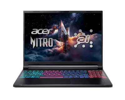 Prenosnik ACER Nitro V 16S ANV16S-61-R307 R9 365, 40,6 cm (16"), 32 GB RAM, 1 TB SSD. RTX 5070, W11H, AI