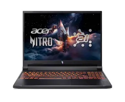 Prenosnik ACER Nitro V 16 AANV16-42-R2J9 R7 260, 40,6 cm (16"), 32 GB RAM, 1 TB SSD, RTX 5060, brezOS, AI