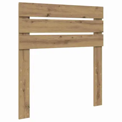 vidaXL Vzglavje z vzglavjem Umetni hrast 80 cm Konstruiran les