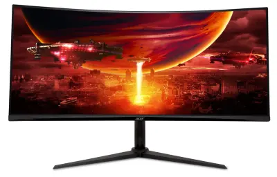 Monitor Acer Nitro ED340CURX0bmiipx 86,4 cm (34"), 200 Hz, 1 ms, 3440x1440|Gaming