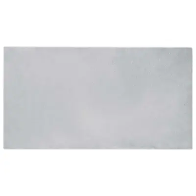 vidaXL Umetno zajčje preproga Olite Siva 60 x 110 cm Poliester