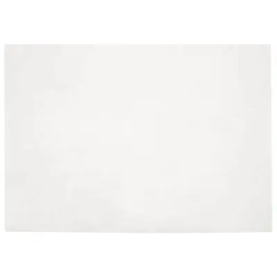 vidaXL Umetno zajčje preproga Olite Bela 140 x 200 cm Poliester