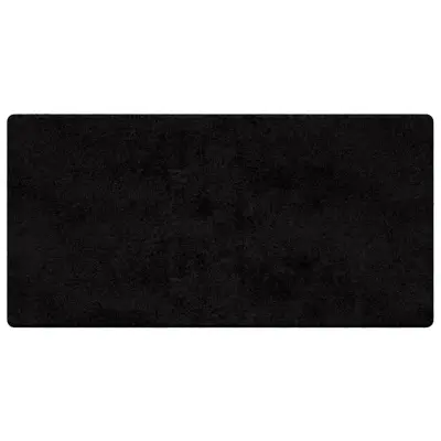 vidaXL Preproga za tek Črna 100 x 200 cm 100% polipropilenski tuf