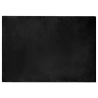 vidaXL Umetno zajčje preproga Olite Črna 160 x 230 cm Poliester