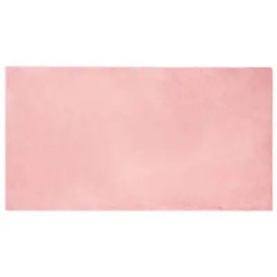 vidaXL Umetno zajčje preproga Olite Roza 80 x 150 cm Poliester