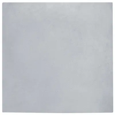 vidaXL Umetno zajčje preproga Olite Siva 120 x 120 cm Poliester