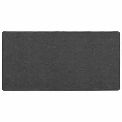 vidaXL Preproga za tek Temno siva 100 x 200 cm 100% polipropilen