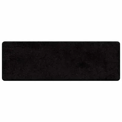 vidaXL Preproga za tek Črna 50 x 150 cm 100% polipropilenski tuf