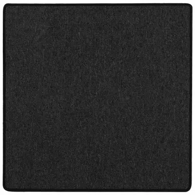 vidaXL Preproga za tek Antracit 100 x 100 cm 100% polipropilen
