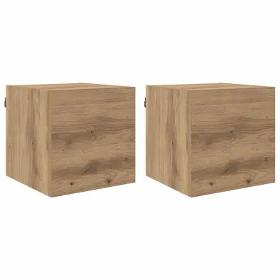 vidaXL TV omarica Umetni hrast 30,5 x 30 x 30 cm Konstruiran les