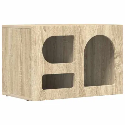 vidaXL TV omarica Sonoma hrast 60 x 35 x 40 cm Konstruiran les