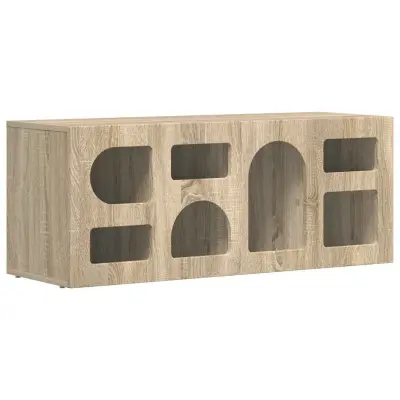 vidaXL TV omarica Sonoma hrast 100 x 35 x 40 cm Konstruiran les