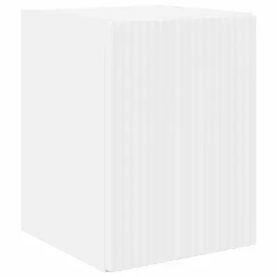 vidaXL TV stenska omara Bela 30 x 31 x 40 cm Konstruiran les