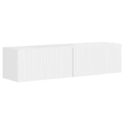 vidaXL TV stenska omara 2 pcs Svetlo Belo 60 x 31 x 29.5 cm