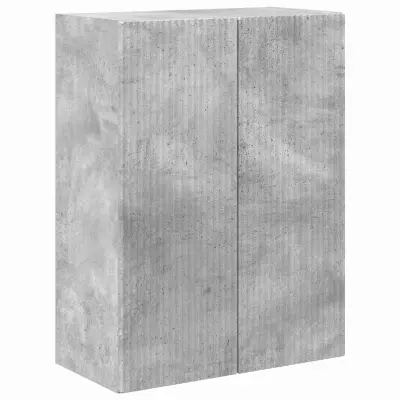 vidaXL TV stenska omara Betonsko siva 59,5 x 31 x 80 cm