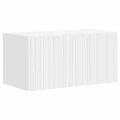 vidaXL TV stenska omara Bela 60 x 31 x 29.5 cm Konstruiran les