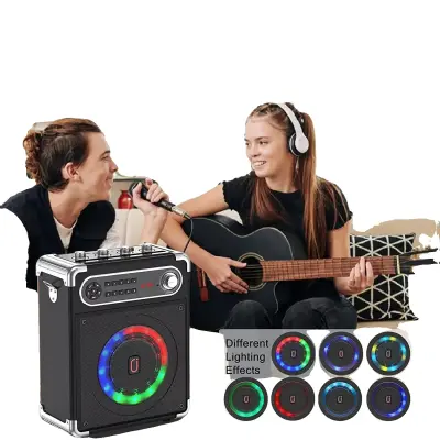 Karaoke naprava, Dvojni brezžični mikrofoni, Bluetooth zvočnik, FM radio