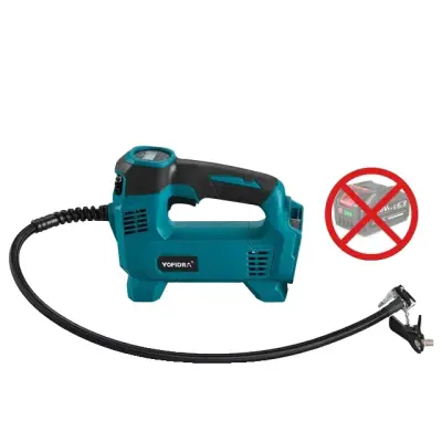 Brezžični električni zračni kompresor, LED zaslon, polnilna -Brez baterije