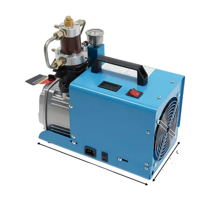 Visokotlačni zračni kompresor, 1800 W, 0-30 Mpa tlak, 100 L / 22 Gal/min prostornina -220V -EU