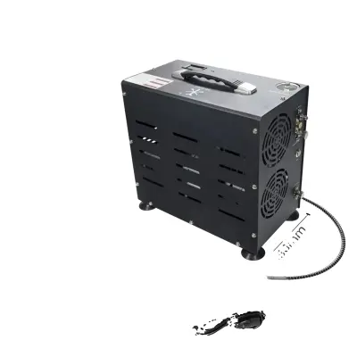 TUXING PCP Kompresor za Zrak, delovni tlak 4500 PSI, pretok zraka 20 L/min -Lahko napolni 0-2L -220V