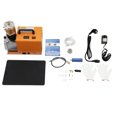 Visokotlačni električni zračni kompresor, 1800W moč, 30MPA tlak napihovanja, 100L/min prostornina -220V -EU