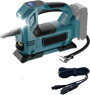 Električna zračna črpalka, hitra inflacija, samodejno spremljanje pritiska -1 Baterija