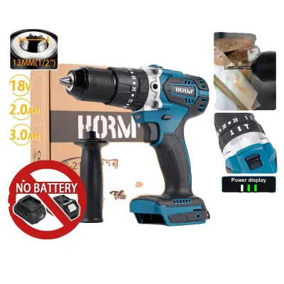 Udarna vrtalnika, 120N.m navor, 2000 r/min hitrost, 3-v-1 funkcija -3.0A -EU