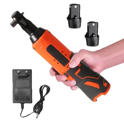 Električni ključ, 48Nm navor, polnilna baterija -Rdeča-2 Baterija