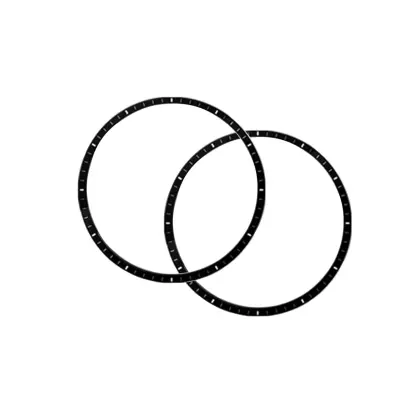 Združljivo s Huawei GT6 46mm - PMMA kompozitna toplotno upogljiva zaščita zaslona ure [črno-bela skala] (2 filma + 2 kompleta orodij)