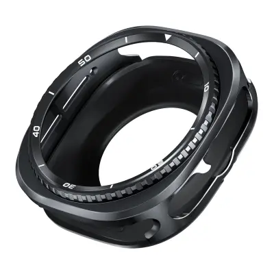 47mm Kovinsko Zaščitno Ohišje za Samsung Galaxy Watch Ultra 7/8C Black&White