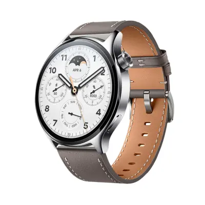 Združljiv usnjen pašček za uro Huawei GT3 Pro - 20/22 mm Grey 22 mm