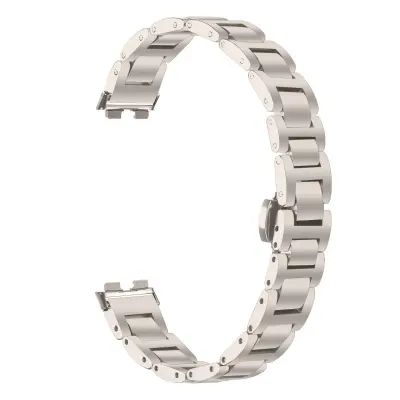 Združljiv eleganten jeklen pašček za Huawei Band 8/9/10 - tanek dizajn Starlight