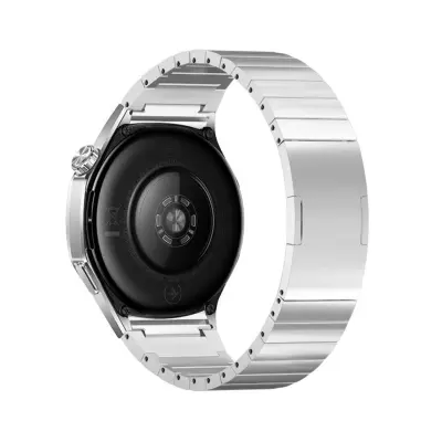 Titanium & Stainless Steel Watch Band Compatible with Huawei GT6 46mm Silver