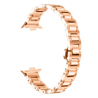 Eleganten pašček za uro iz nerjavečega jekla za Xiaomi 8 Pro/9 Pro & Redmi Watch 4/5 PinkGold