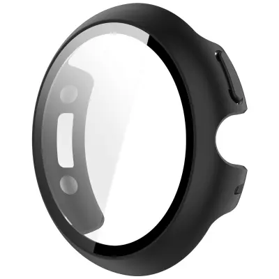 Zaščitno ohišje, združljivo z Google Pixel Watch 4 45 mm - PC + steklo Black