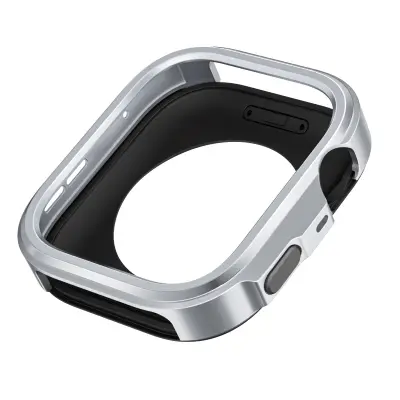 Združljivo ohišje iz kovine za Huawei Fit 4 Pro - cinkova zlitina in PC Silver